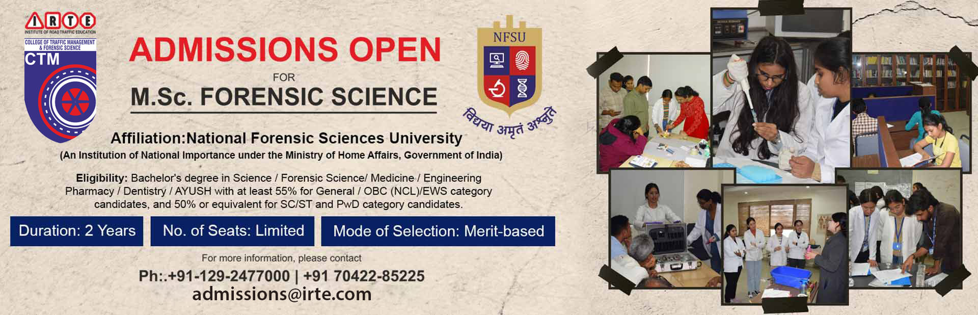 Forensic Science irte